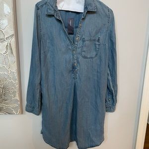 American Eagle denim shirt dress szSmall